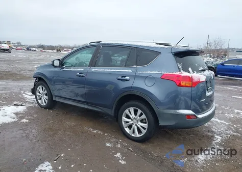 2014 Toyota Rav4 Limited from USA, damaged, VIN 2T3DFREV1EW179791